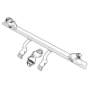 Dostawka do bagażników Adapter XB2 na trzeci i czwarty rower do bagażnika Spinder TX2, Prouser FG3 Black